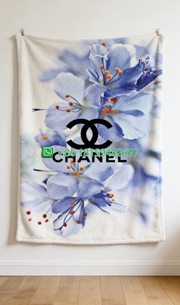 Chanel Throw Blankets
